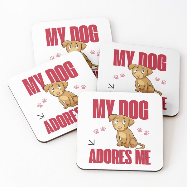 Item preview, My dog adores me designed and sold by iphie-josanto.