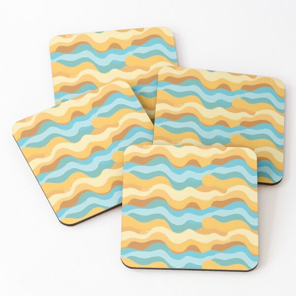 Item preview, Abstract Beach Ripple Pattern designed and sold by bubblegoth.