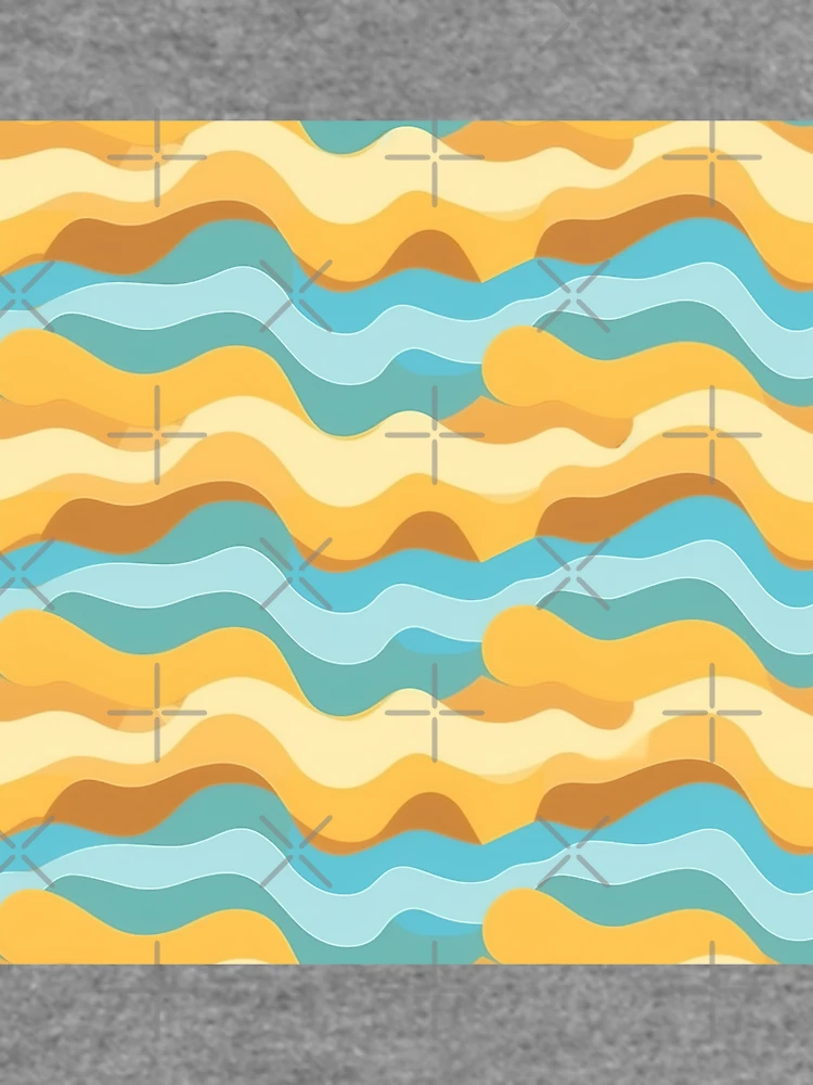 Thumbnail 6 of 6, Lightweight Sweatshirt, Abstract Beach Ripple Pattern designed and sold by bubblegoth.