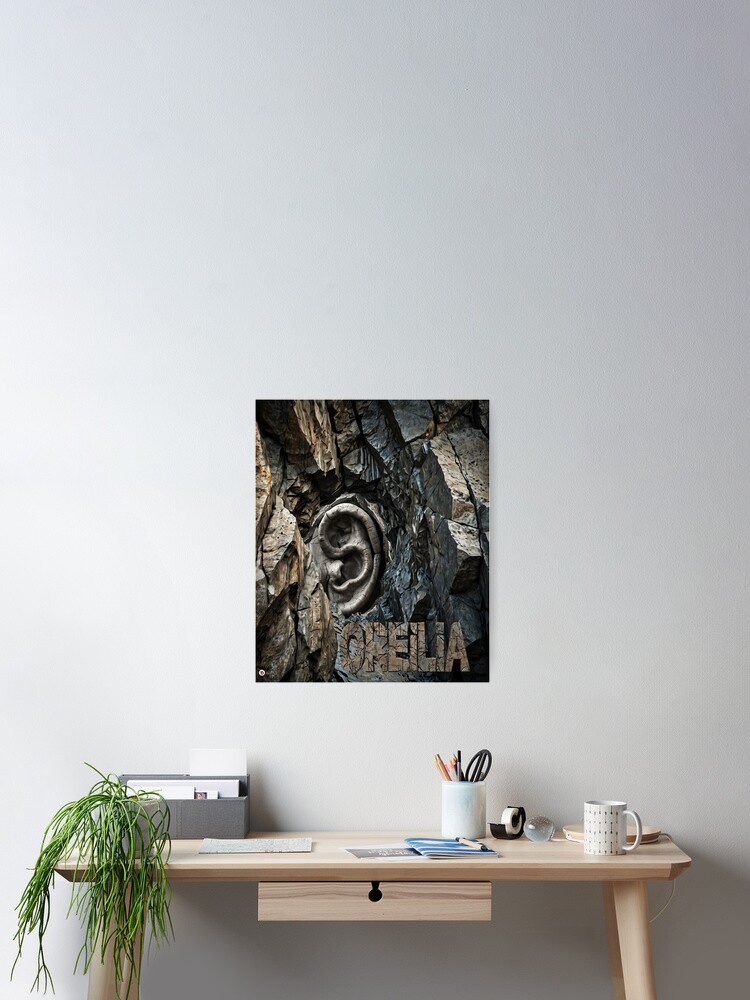 Aperçu 2 sur 3. Poster avec l'œuvre OREILIA. créée et vendue par Vinidal.