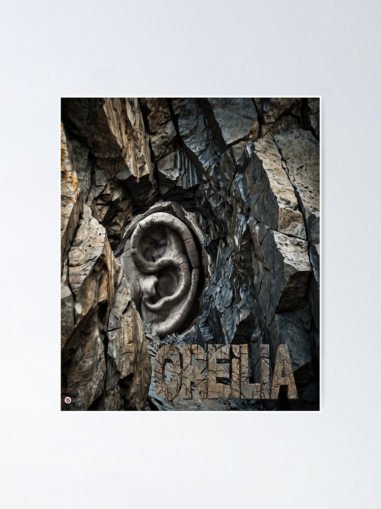 Aperçu 1 sur 3. Poster avec l'œuvre OREILIA. créée et vendue par Vinidal.