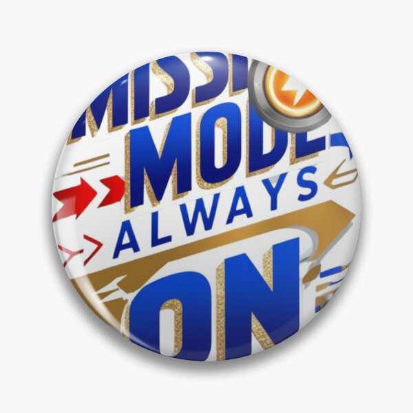 Item preview, "Mission Mode: Always On – Unleashing Focus and Productivity" designed and sold by IINSPIRA.