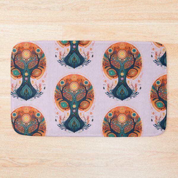 Item preview, Tree Sunset Chakras | Nature Patterns Collection designed and sold by monkeybusiness.pt.