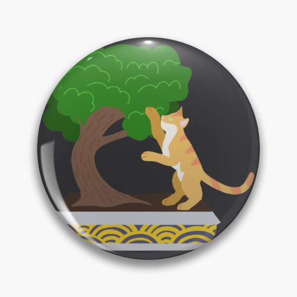 Item preview, Cat with Bonsai designed and sold by Weremoose.