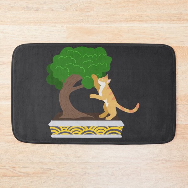 Item preview, Cat with Bonsai designed and sold by Weremoose.