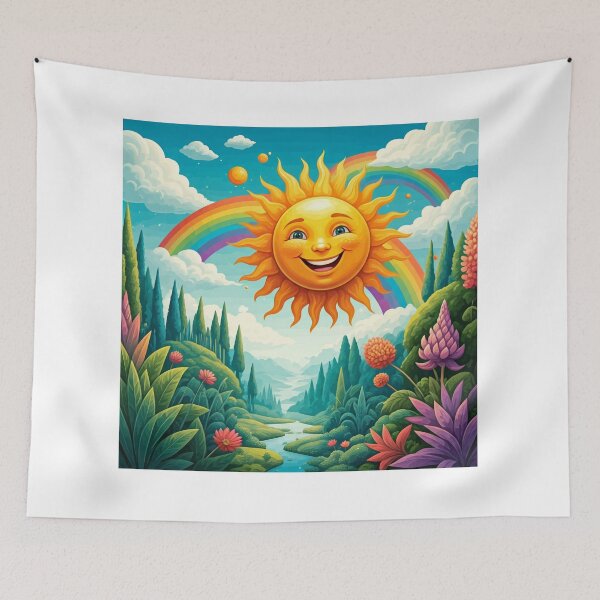 Item preview, Where the Sun Smiles and the Rainbows Giggle designed and sold by teemix.