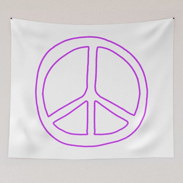 Item preview, Peace Sign White designed and sold by Inspirationmotivation.