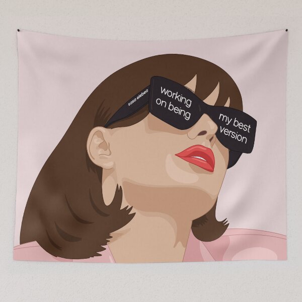 Item preview, Working on being my best version by Sasa Elebea designed and sold by Sabrina Brugmann.