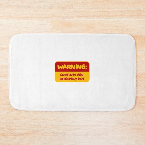 Item preview, Warning Contents are Extremely Hot sign designed and sold by JashJhaveri.