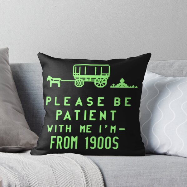 Item preview, Please Be Patient With Me, I'm From 1900s Retro Neon Wagon designed and sold by Alex Songs.