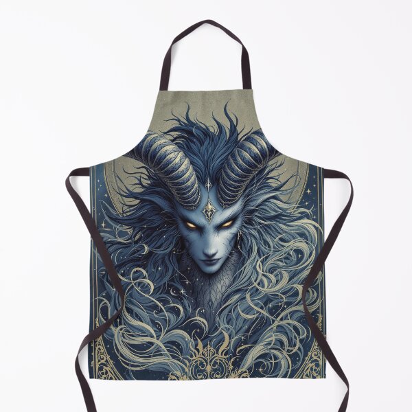 Item preview, Ethereal Horned Entity with Glowing Eyes designed and sold by artwaves.