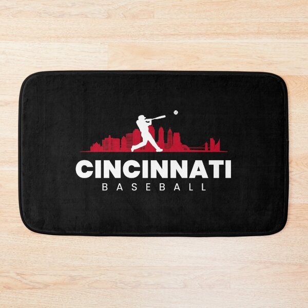 Item preview, Cincinnati Baseball Minimalist City Skyline designed and sold by OffTheBat.