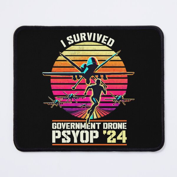 Item preview, I Survived Government New Jersey Drone Psyop 2024 Invasion designed and sold by Victor Shadehorn.