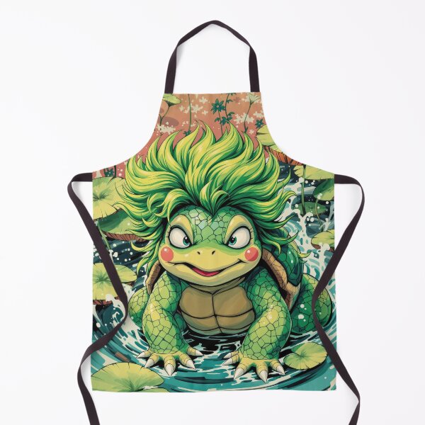 Item preview, Vibrant Creature in a Water Lilies Pond designed and sold by artwaves.