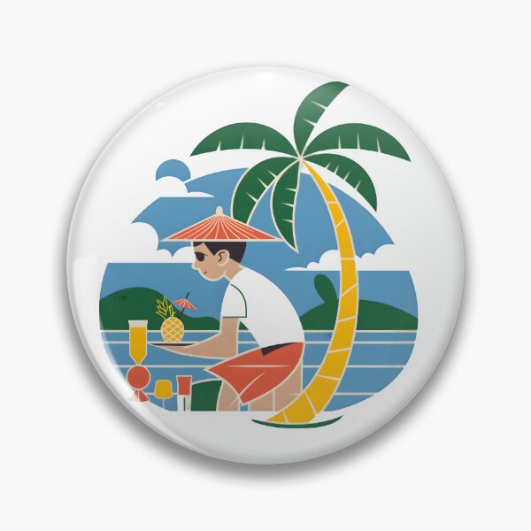 Artikelvorschau, Cabana Boy Productions – Tropische Typografie und Beach-Vibes-Design entworfen und verkauft von Glow Wind ⭐⭐⭐⭐⭐.