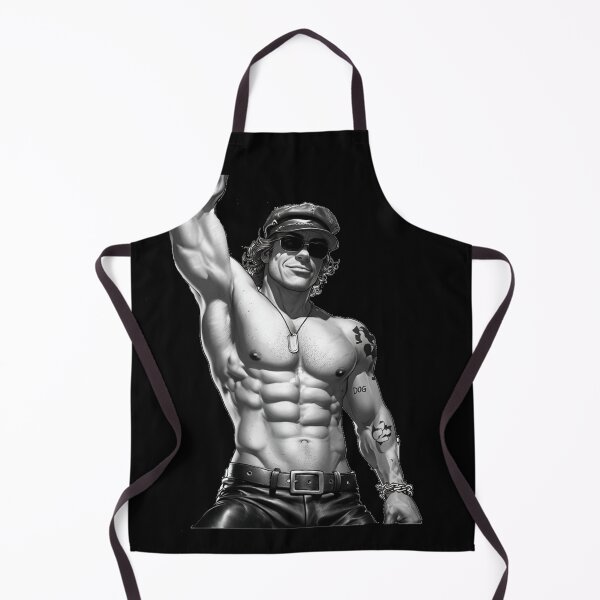 Item preview, Gay Muscle Daddy Leder Biker Leather Pride Graphic Design designed and sold by ItsAKinkThing.