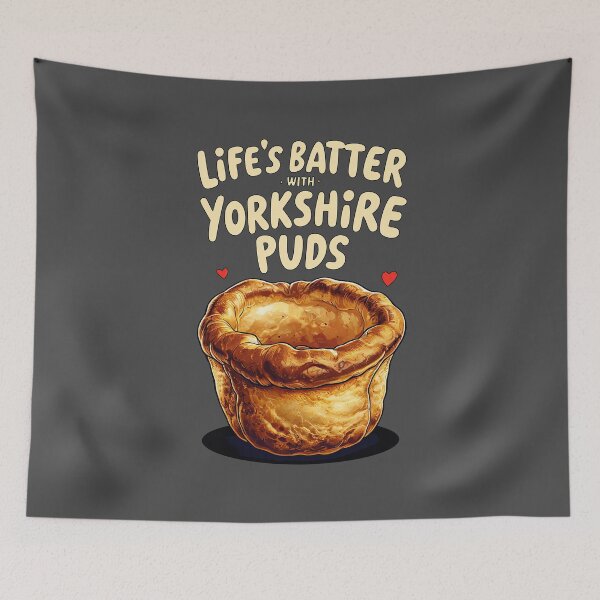 Item preview, Life’s Batter With Yorkshire Puds - Yorkshire Pudding designed and sold by MGRcompany.