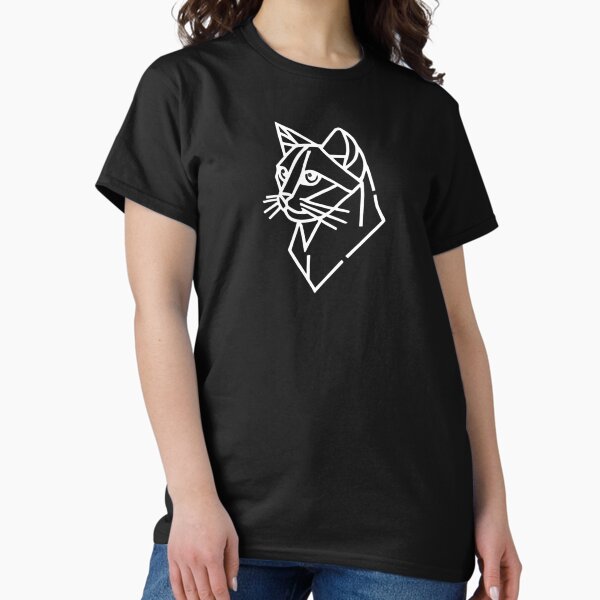 Item preview, Geometric Cat Silhouette designed and sold by HappyHiveDesigs.