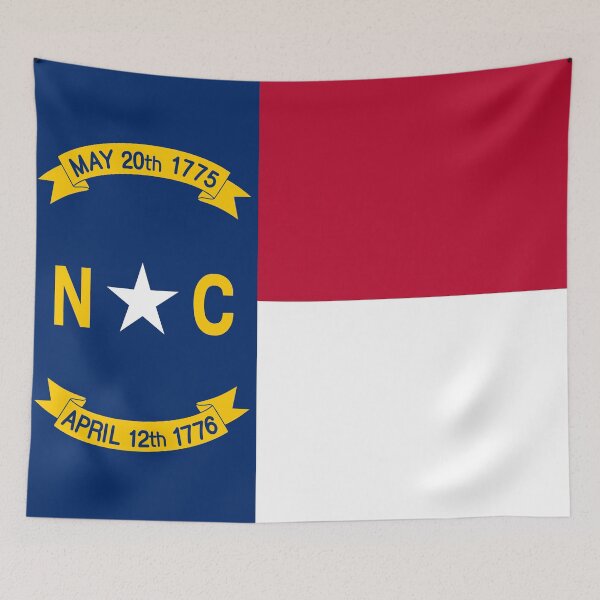 Item preview, Flag of North Carolina state (United States of America, U.S.A. or USA, North America) designed and sold by Danler.