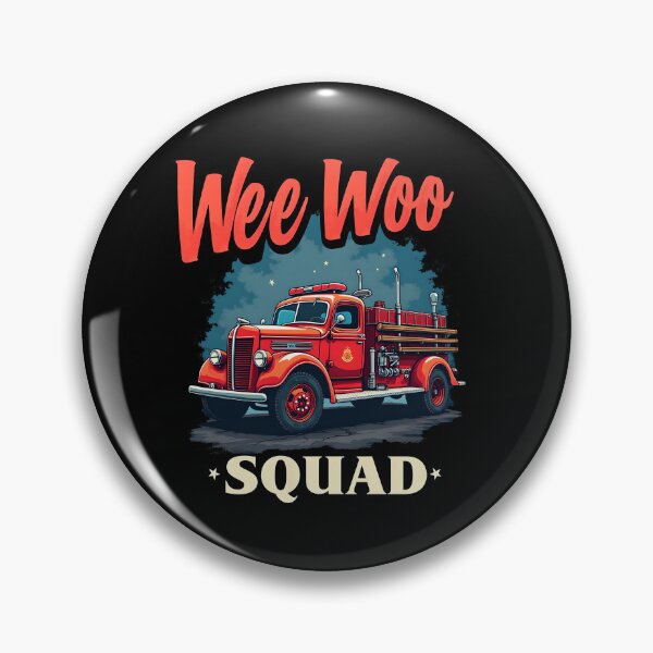 Item preview, Wee Woo Squad - Old Fire Truck Lovers designed and sold by kjp-design.