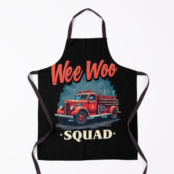 Item preview, Wee Woo Squad - Old Fire Truck Lovers designed and sold by kjp-design.