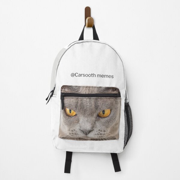 Item preview, Braking Expectations: Drum Brakes vs. Disc Brakes Cat Meme Art Print designed and sold by CARSOOTH.