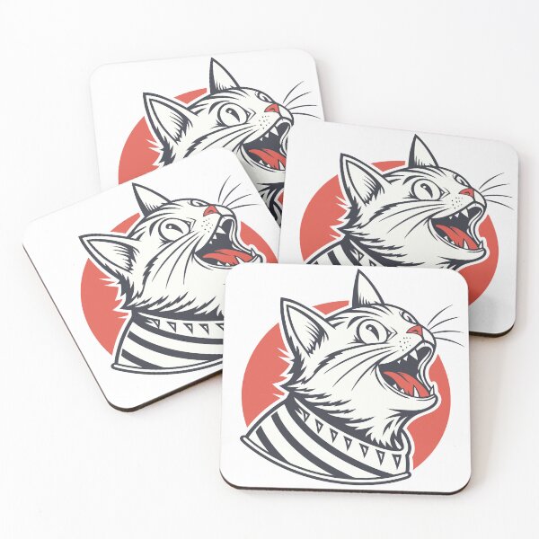 Item preview, Psycho Cat designed and sold by Bleak Shirt.