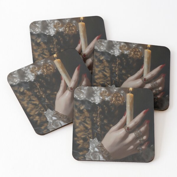 Item preview, Victorian Woman with Candle designed and sold by darkgothicart.