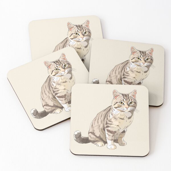 Item preview, Angry Tabby Cat designed and sold by xiao xuans.