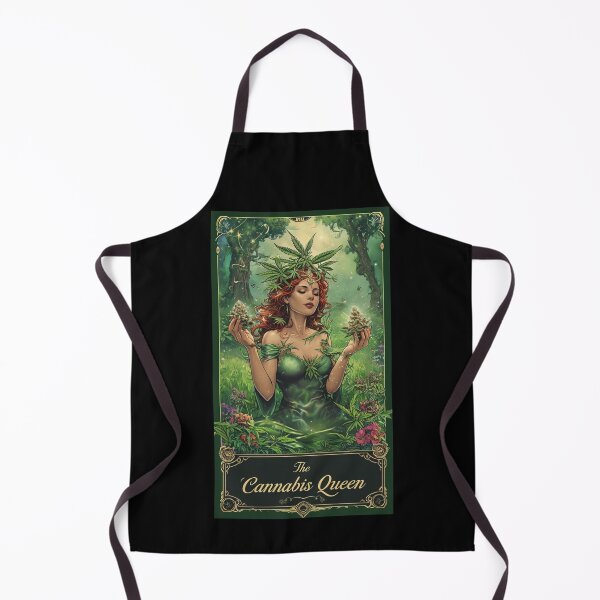 Item preview, The Cannabis Queen Tarot design  designed and sold by EccentricsByE.