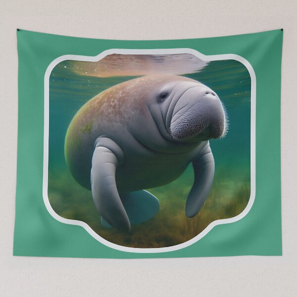Item preview, Manatee Art #40 | Manatee Lovers designed and sold by ksgraphics222.