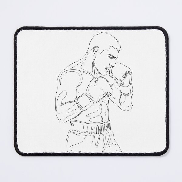 Item preview, Minimalist One Line Boxing Spirit designed and sold by HipsterAnimals.