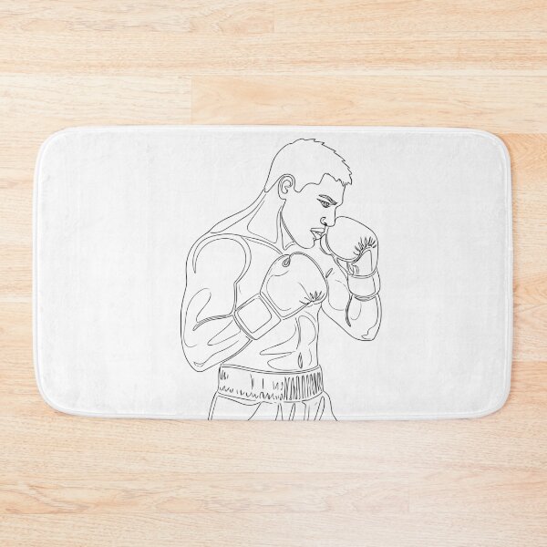 Item preview, Minimalist One Line Boxing Spirit designed and sold by HipsterAnimals.