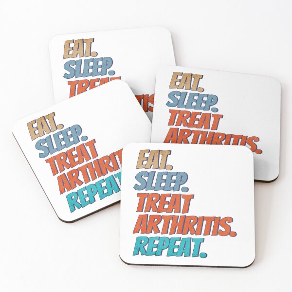 Item preview, Eat Sleep Treat Arthritis Repeat Rheumatology Gift Idea For Rheumatologist designed and sold by HosvPrint .s.