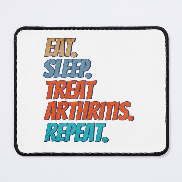 Item preview, Eat Sleep Treat Arthritis Repeat Rheumatology Gift Idea For Rheumatologist designed and sold by HosvPrint .s.