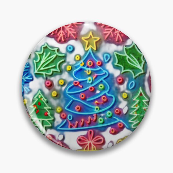 Item preview, Neon Christmas Magic / Magia do Natal Neon designed and sold by debbiebento.