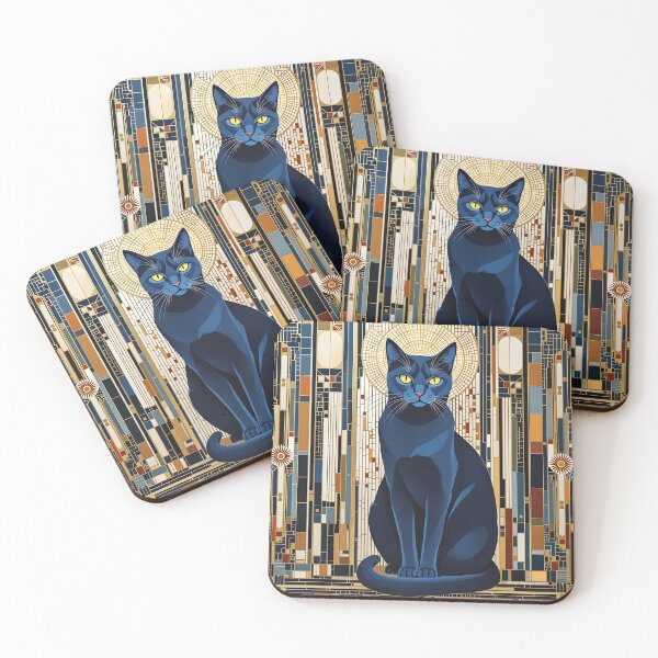 Item preview, Cobalt Cat designed and sold by HabitableMoons.