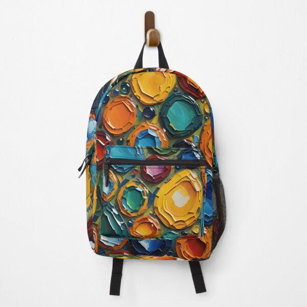 Item preview, Charcos de brillantes gemas de pintura multicolor abstractas designed and sold by The-Open-Door.