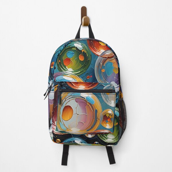 Item preview, Bright Multicolor Bubble Circles Pattern Abstract designed and sold by The-Open-Door.