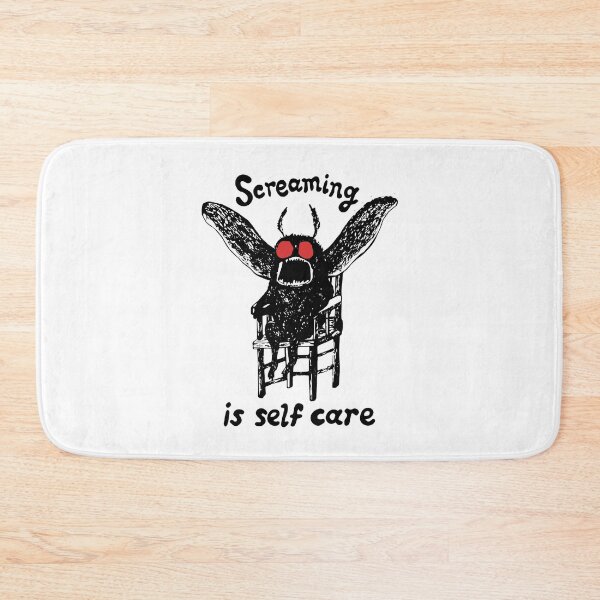 Item preview, Funny Cryptid Mothman Screaming Self Care Cryptozoological Nature Ugly Christmas designed and sold by FociCreate.