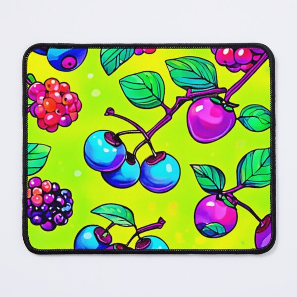 Item preview, Bright Berry Fruit Pattern designed and sold by Health And Fitness Posts e-Store.