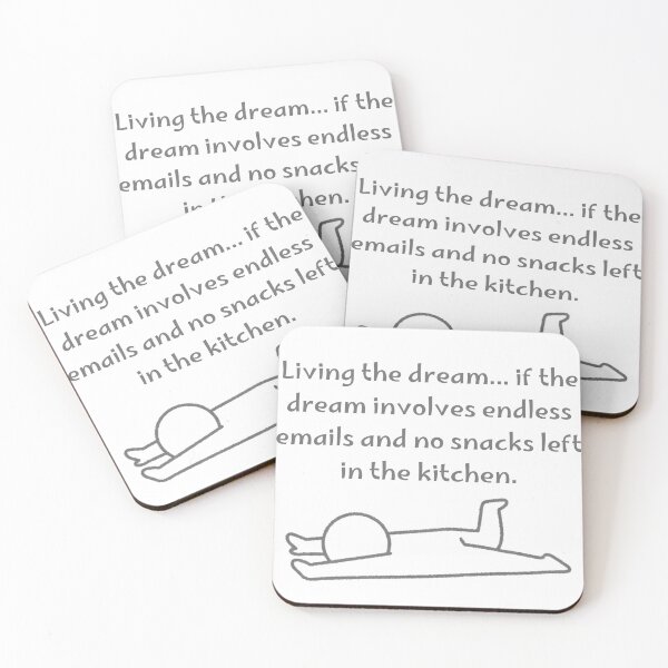 Item preview, Living the dream designed and sold by sannastickers.