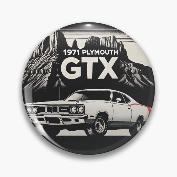 Item preview, 1971 GTX Classic American Muscle Car designed and sold by CreepyCornerArt.