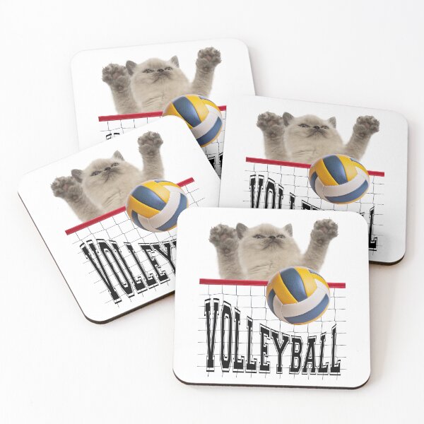 Artikelvorschau, Volleyball-Katze entworfen und verkauft von AMERICANCHEEZ.