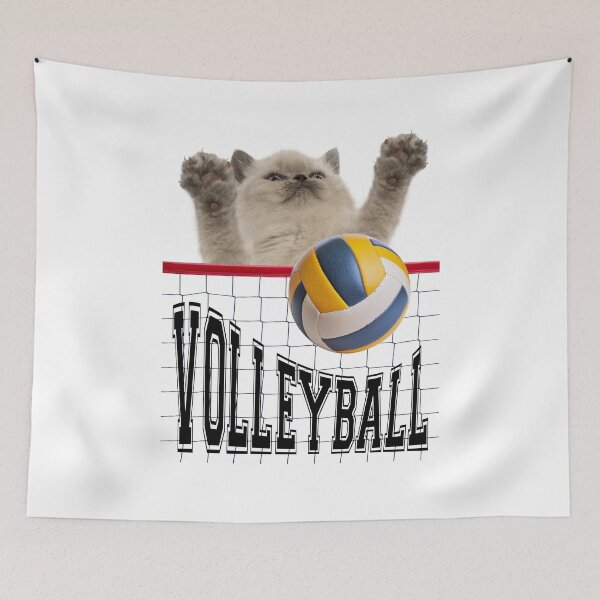 Item preview, Volleyball Cat designed and sold by AMERICANCHEEZ.