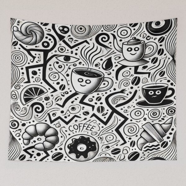 Item preview, Dancing Coffee and Pastries designed and sold by Imaginarium of Chaos falcon88 .