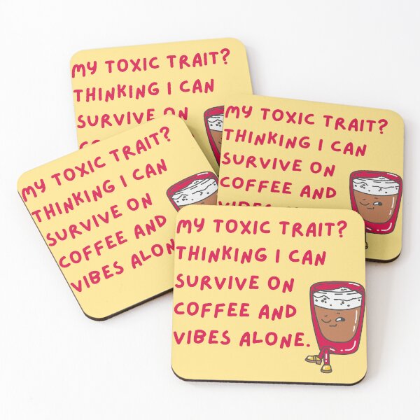 Item preview, My toxic trait? designed and sold by sannastickers.