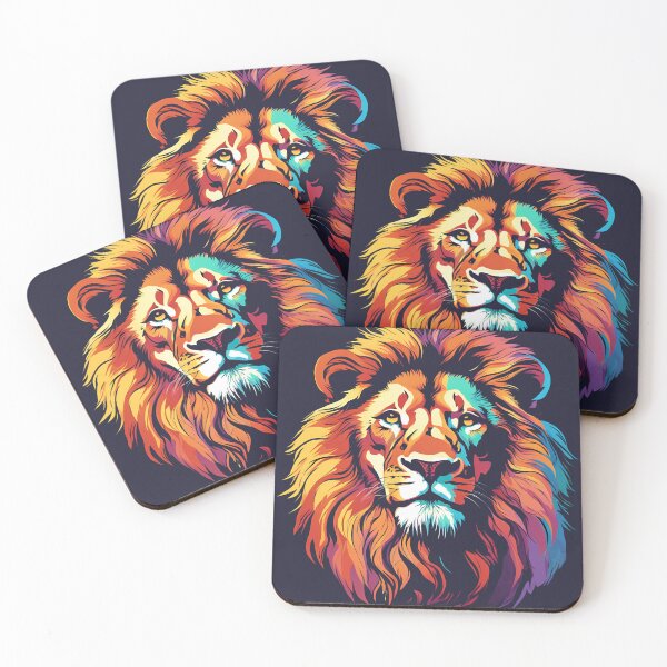 Item preview, Colorful Lion I. designed and sold by KrisDry.