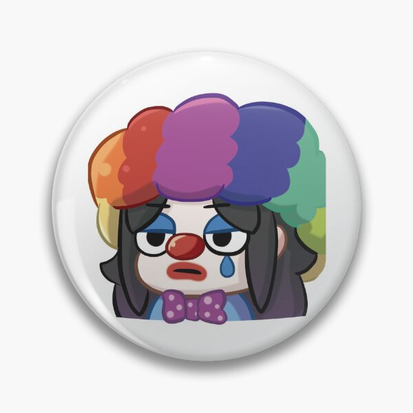 Item preview, RadioMonii Chibi Anime - Rainbow Clown Meme Design designed and sold by RadioMonii.