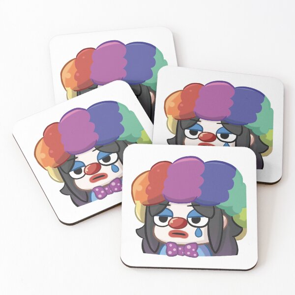 Item preview, RadioMonii Chibi Anime - Rainbow Clown Meme Design designed and sold by RadioMonii.